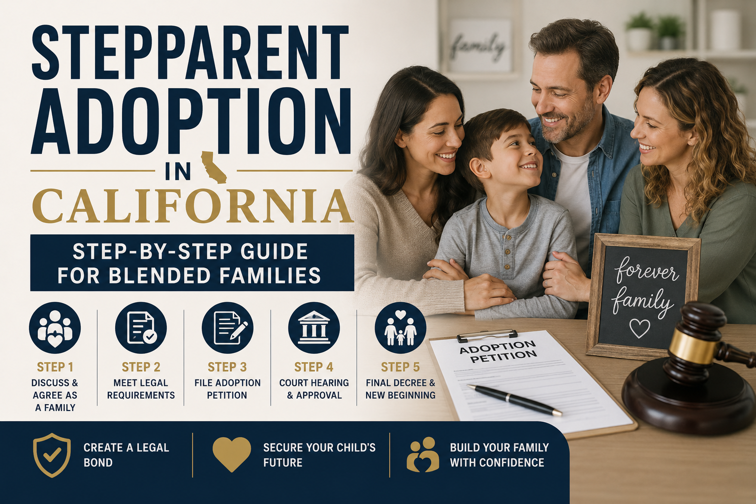 Stepparent Adoption in California: Step-by-Step Guide for Blended Families