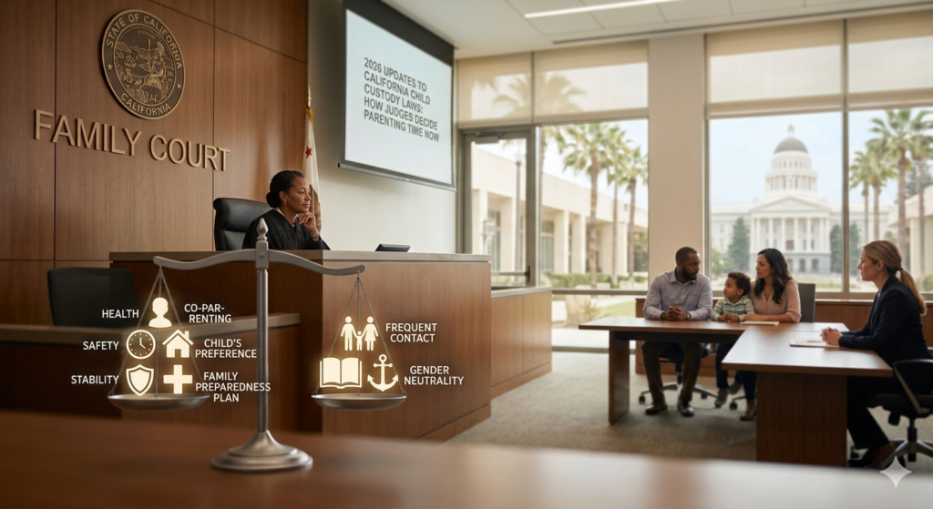 2026 Updates to California Child Custody Laws: How Judges Decide Parenting Time Now